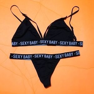😘 Sexy Baby two piece Intimates sz (M)